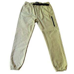 WXYZ Los Angeles Men's Cargo Joggers Pants Loose Fit Joggers Khaki Tan Size L